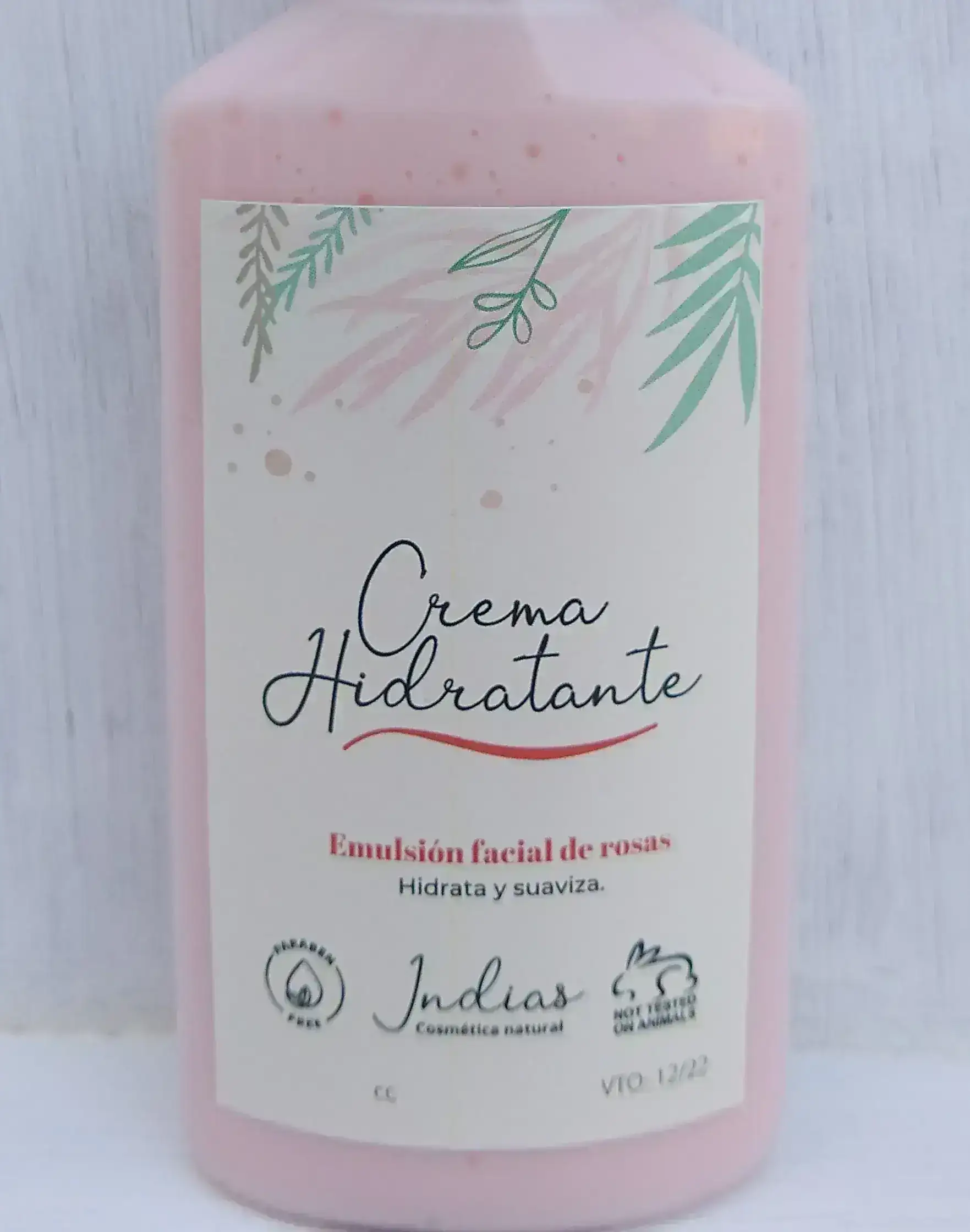 Emulsión hidratante Rosas 2
