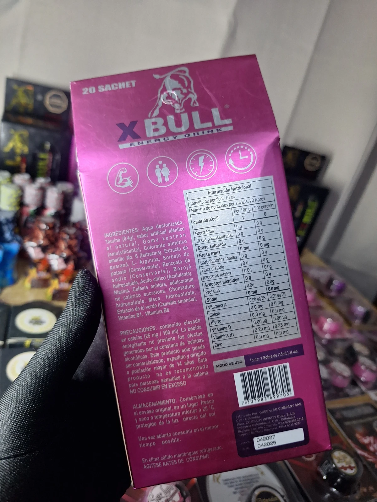 X-Bull sachets WOMEN sobre  3