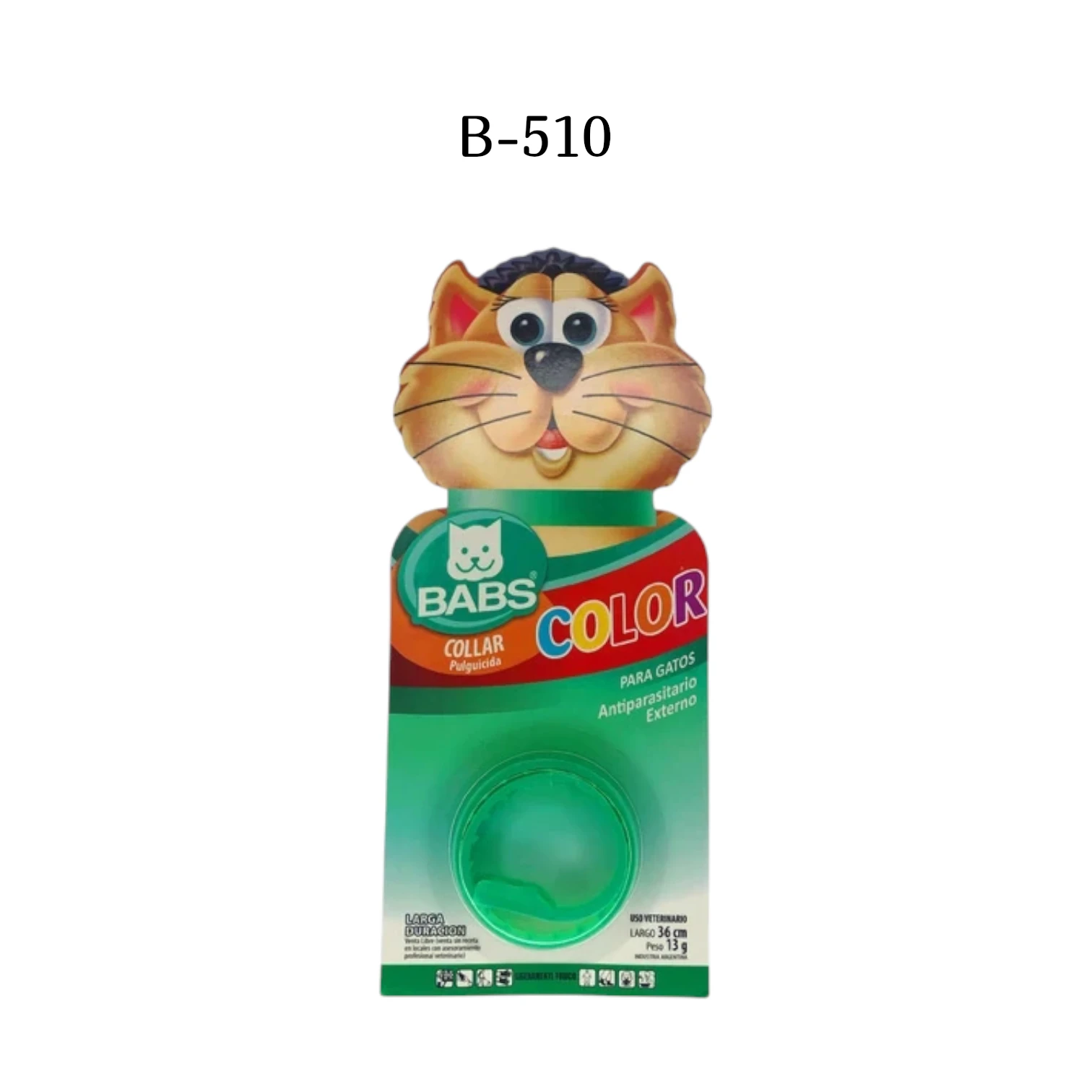COLLAR ANTIPULGA BABS GATO