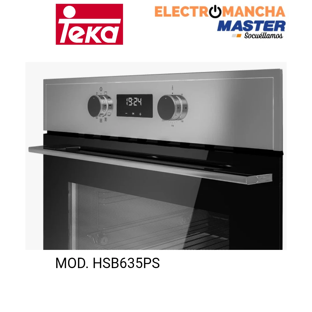 HORNO TEKA HSB635PS PIROLITICO INOX A+  3