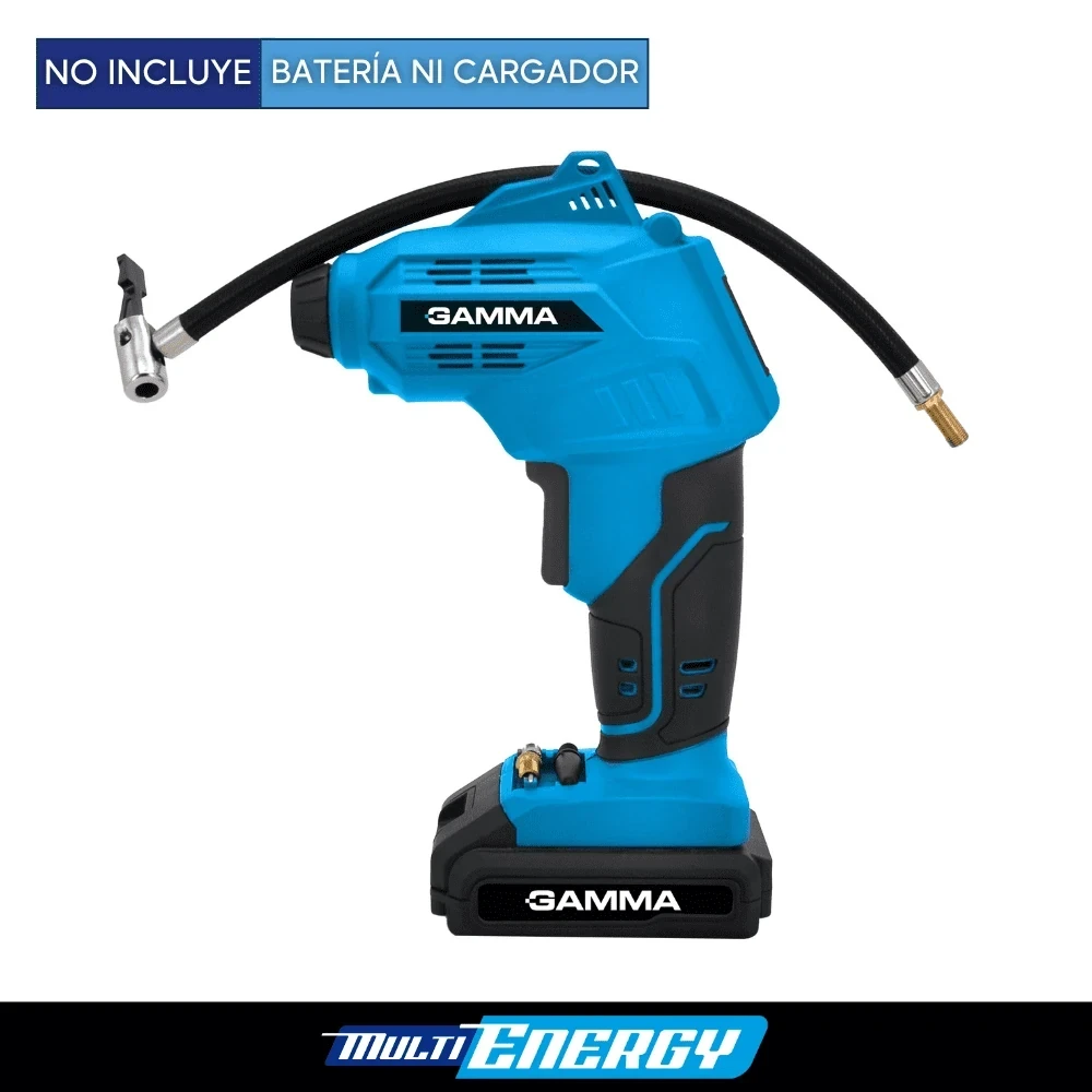Compresor inflador a batería GAMMA- No incluye bateria G12429AR 4