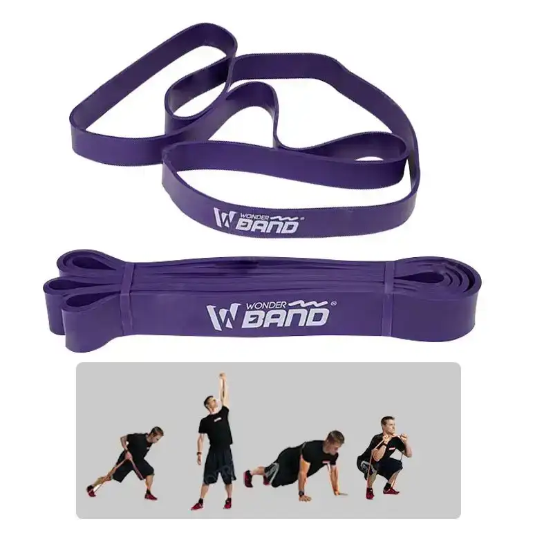Banda de poder morada 35-85 lbs Wonder 