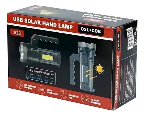 USB Solar Hand Lamp