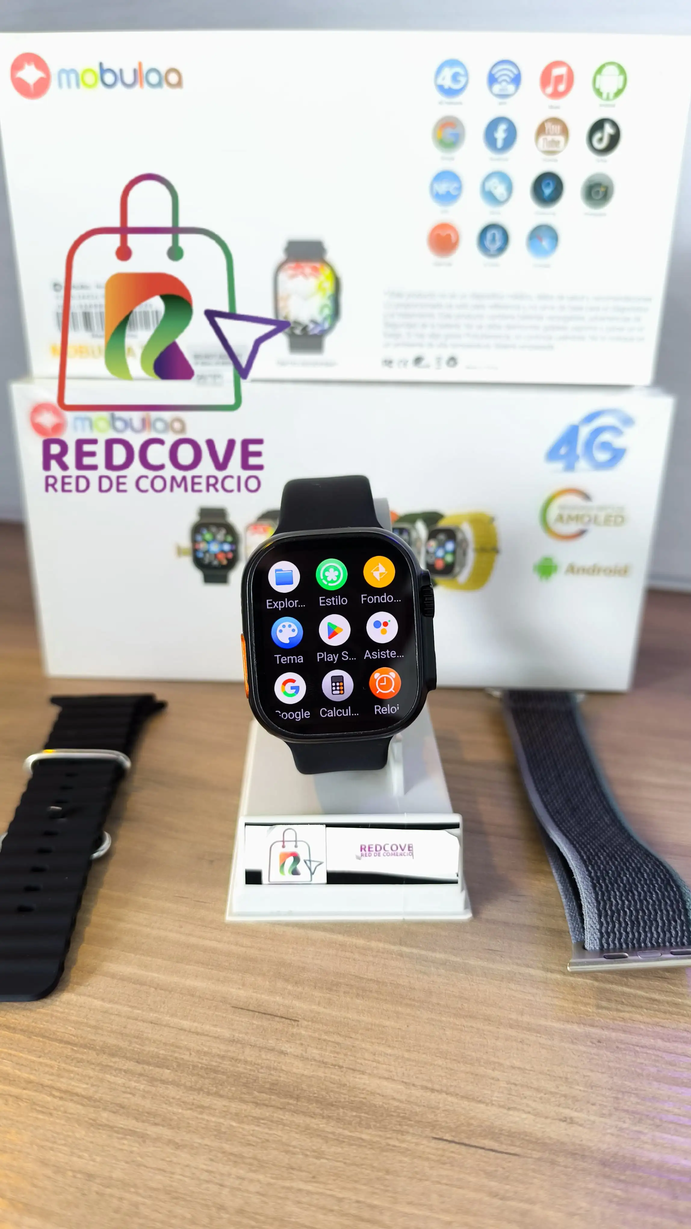 Smartwatch Mobulaa TEL1 con Sim Card original 2