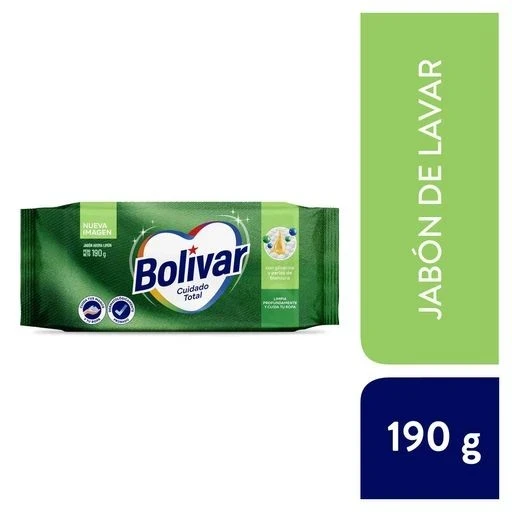 JABON BOLIVAR BARRA 190G
