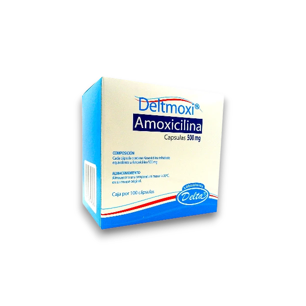 DELTMOXI 500MG X 100 CAPS AMOXICILINA