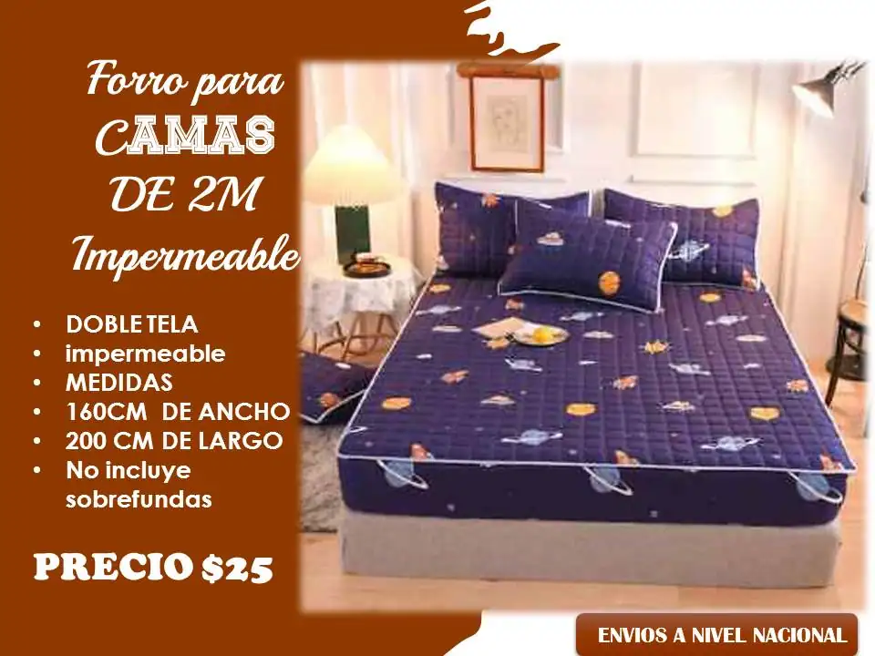 Forro impermeable para cama