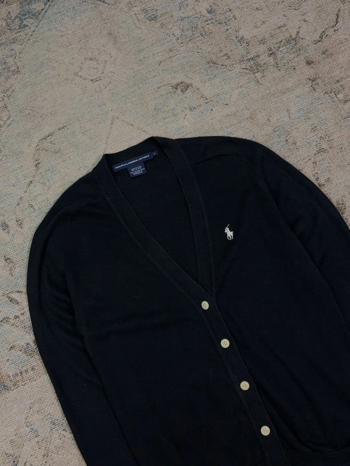 POLO RALPH LAUREN SPORT KNIT BUTTON CARDIGAN 4