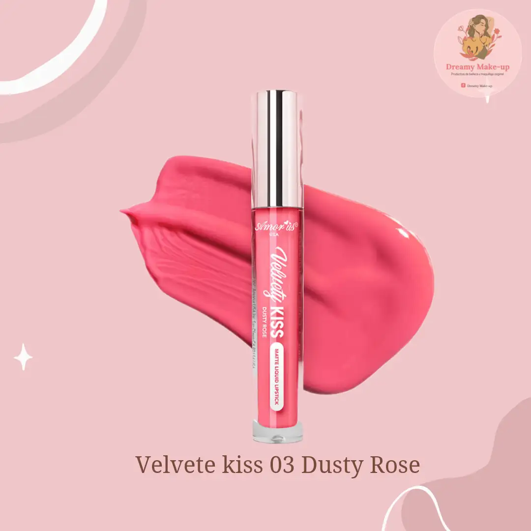  Labial Velvety Kiss tono 03 Dusty Rose