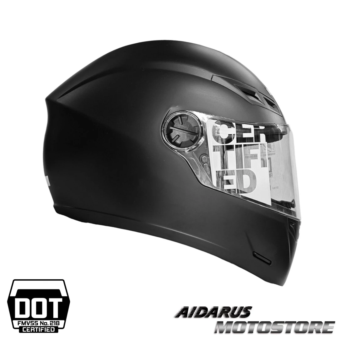 CASCO INTEGRAL KTEC NEGRO MATE
