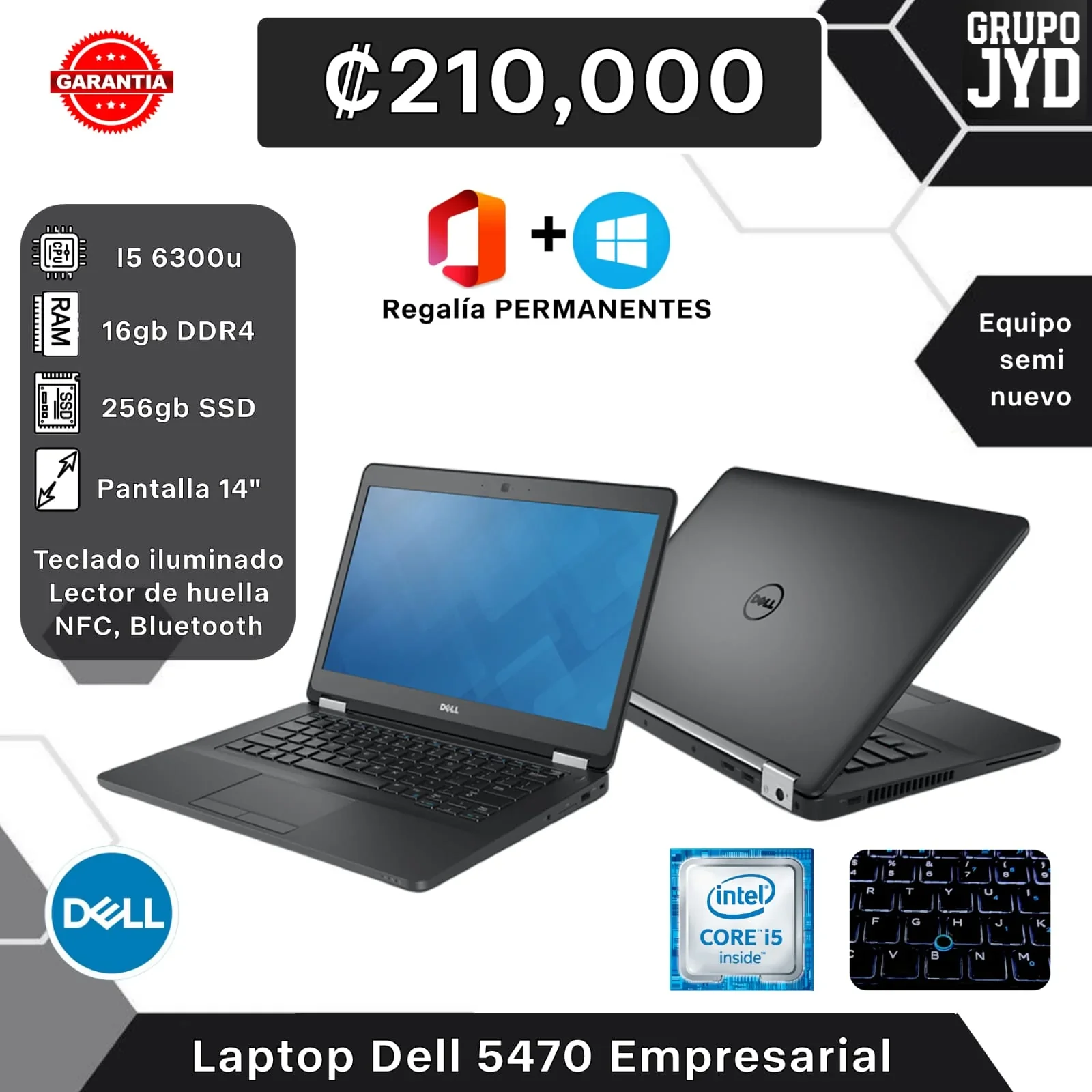 Laptop Dell 5470