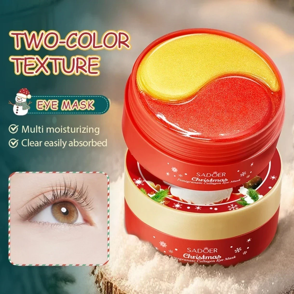 💖 cajas de parches para ojitos 30 piezas 🎄