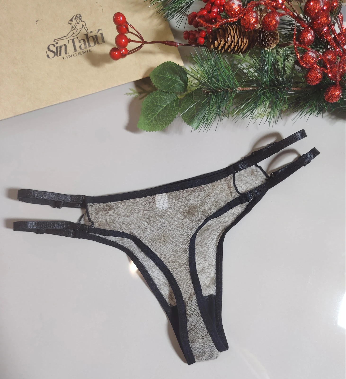 Tangas Animal Print (talla M)  2