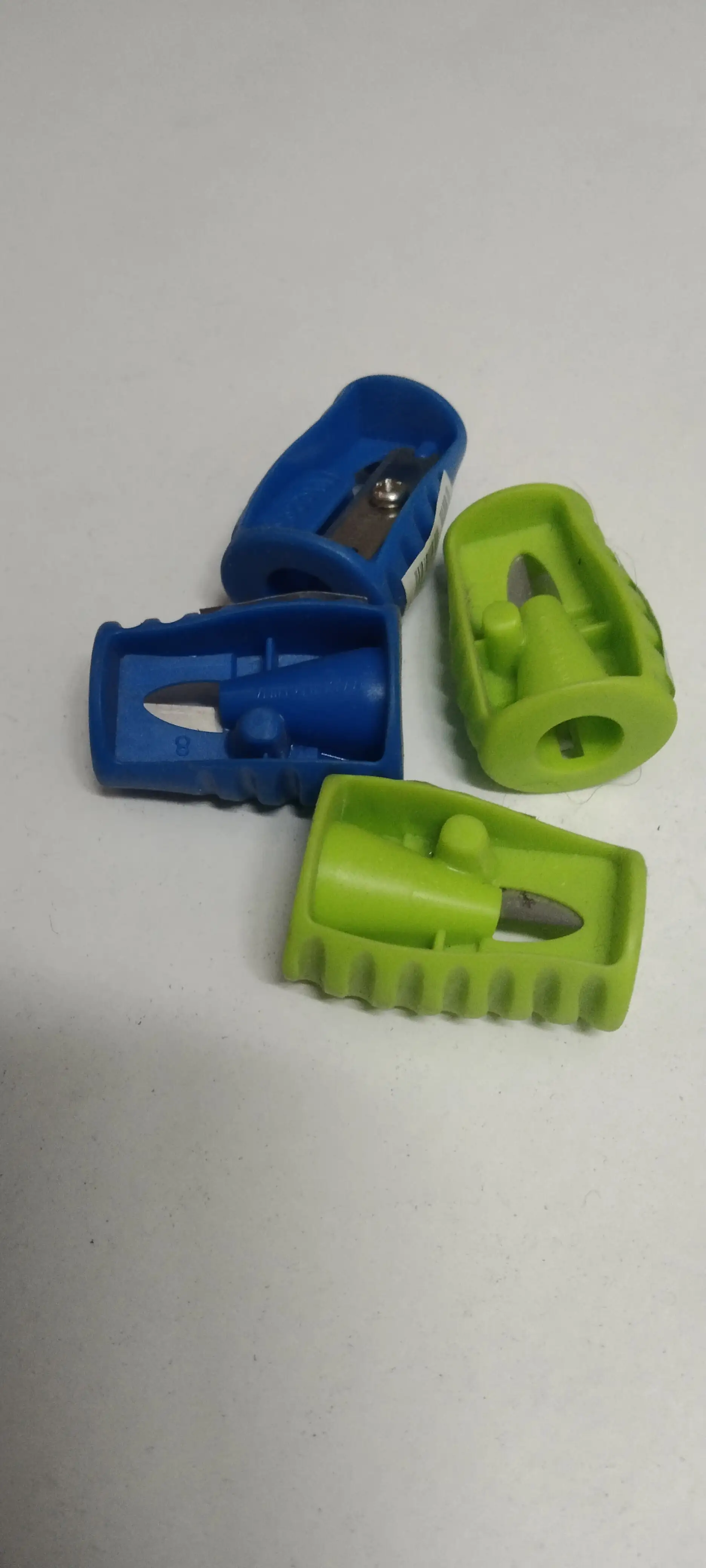 Sacapuntas plasticos 1 orificio 