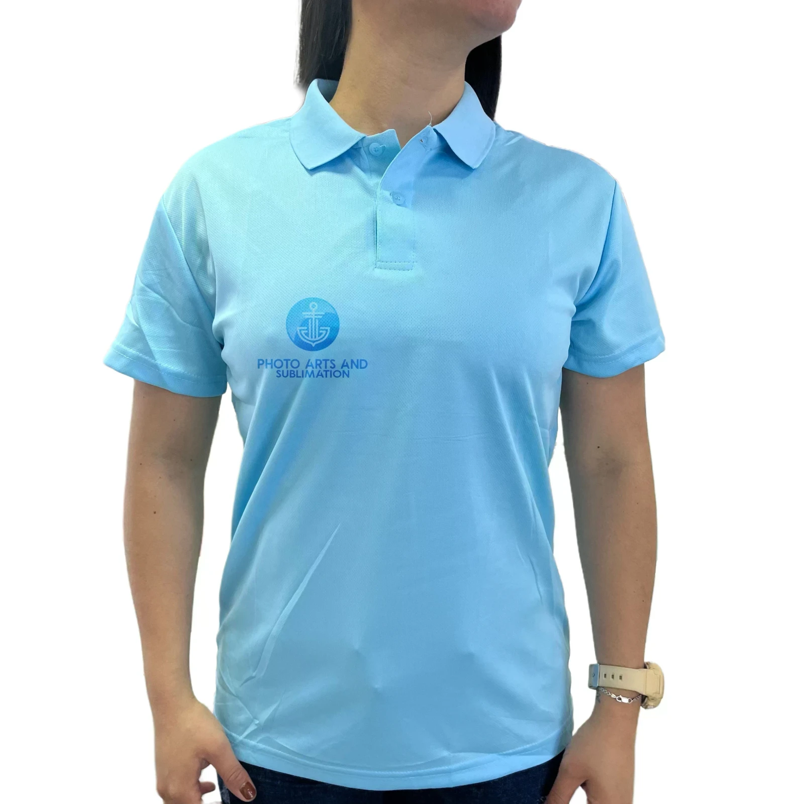 Polo Poliester Color Caballero  3