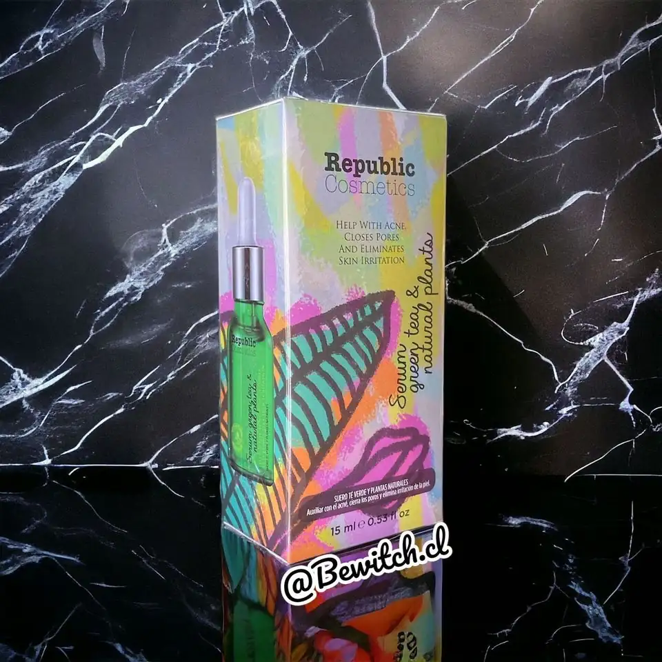 Serum Facial ''Green tea & Natural Plants'' - Republic Cosmetics 2