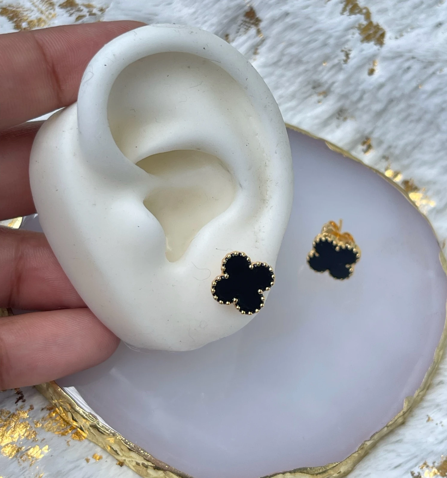 Topos trebol negros