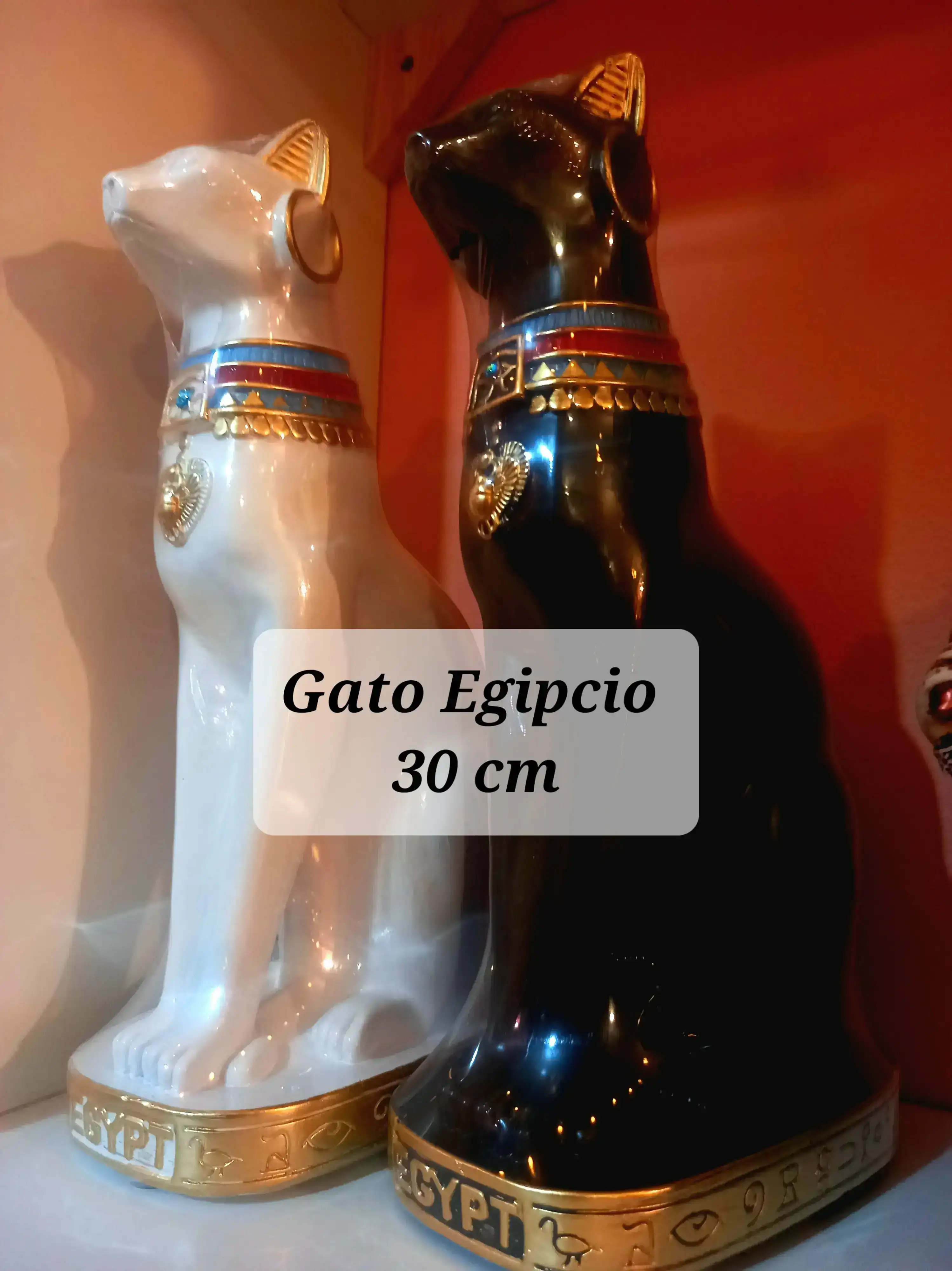 Gatos egipcios 30cm