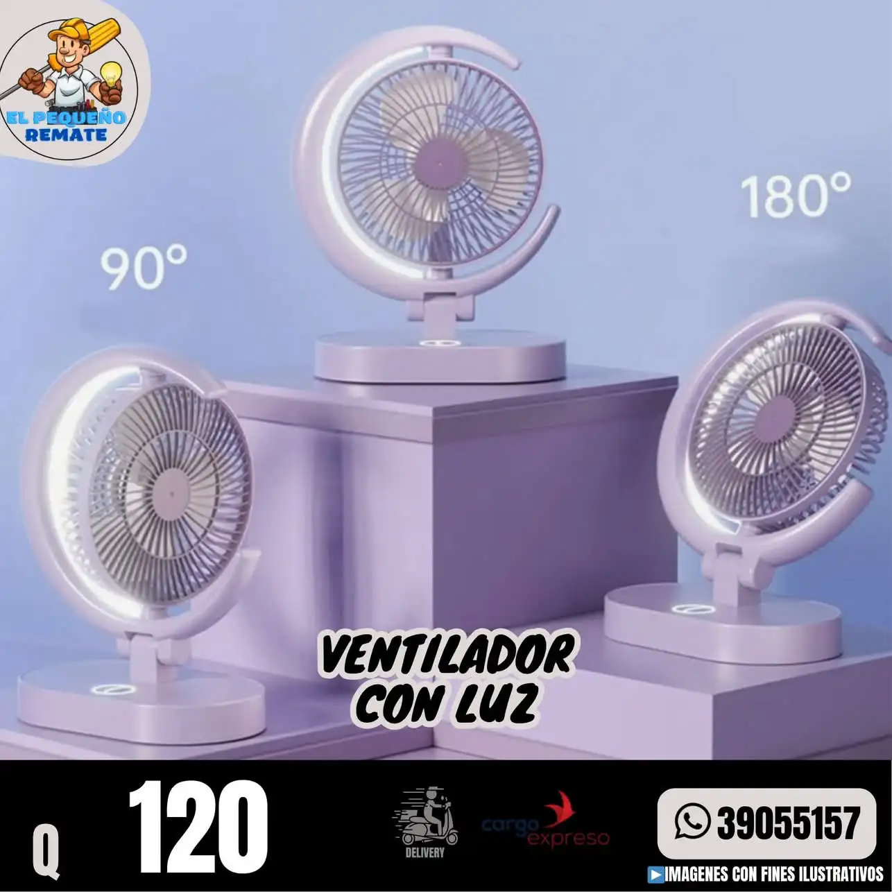VENTILADOR CON LUZ 2