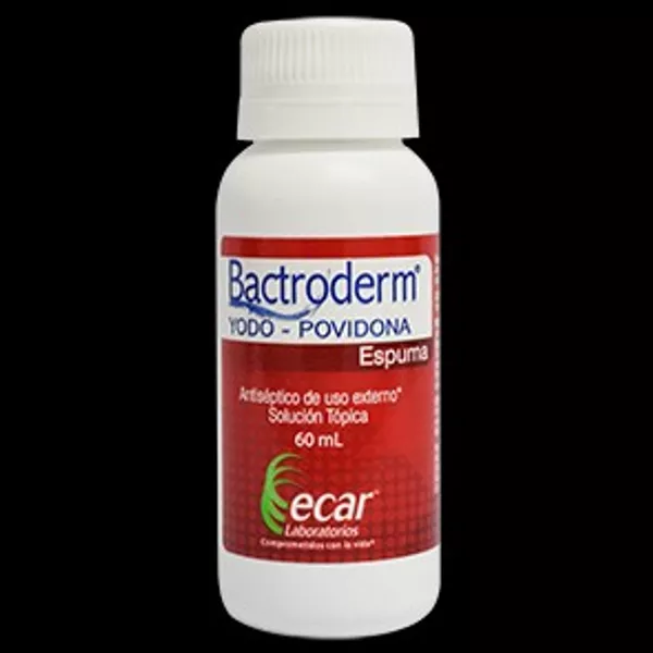 BACTRODERM ESPUMA x60ml X1