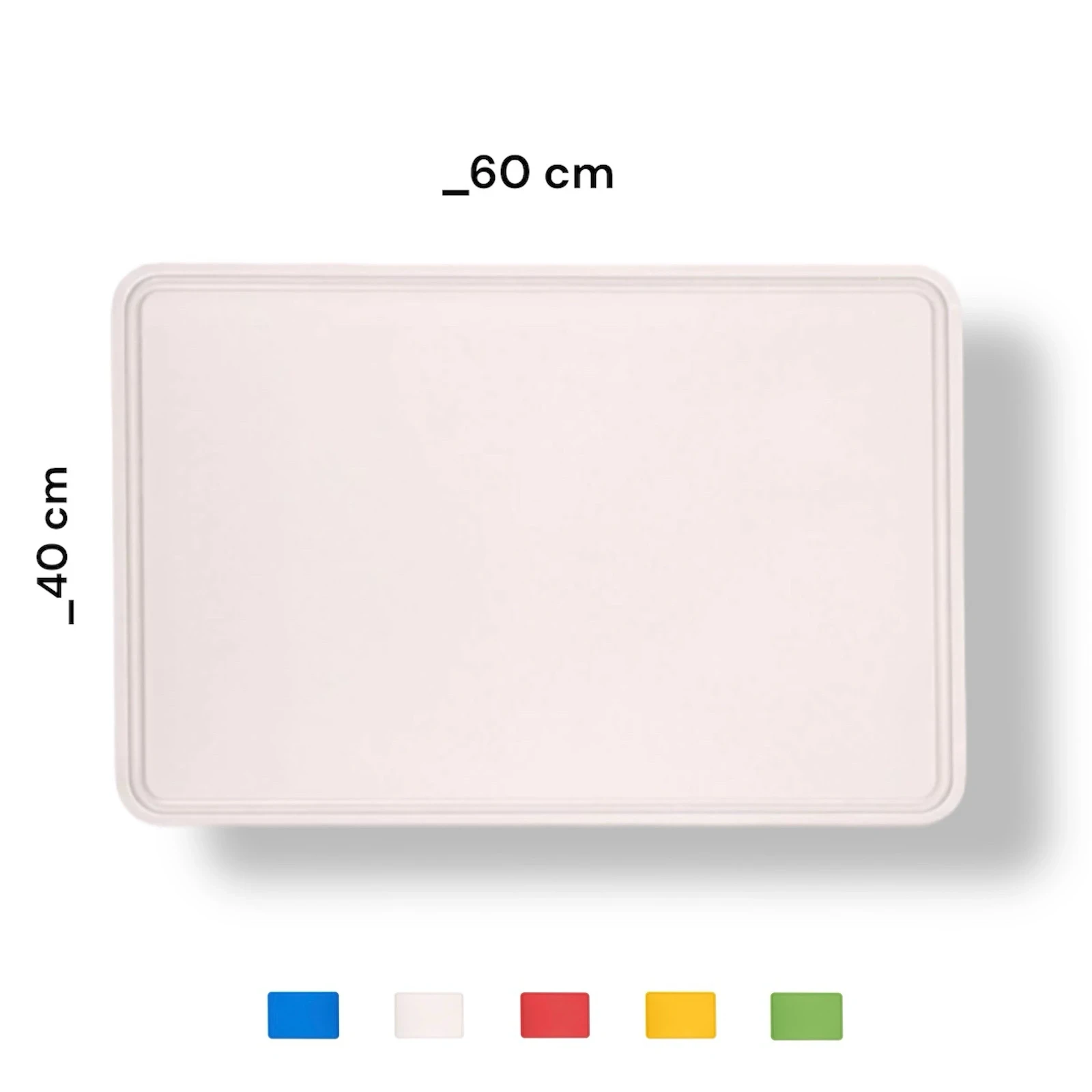 TABLA DE PICAR REFORZADA 60x40 CM