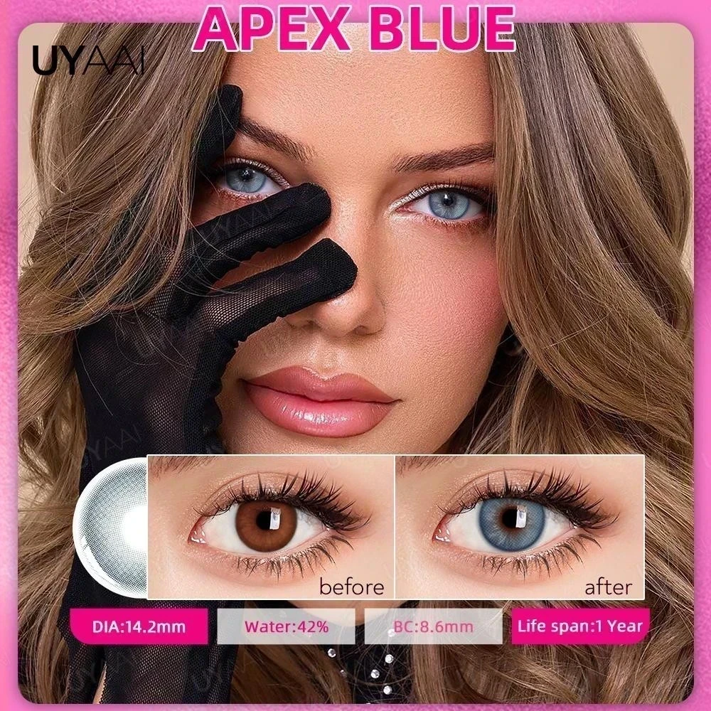 Lentes de contacto - Referencia: APEX BLUE 4