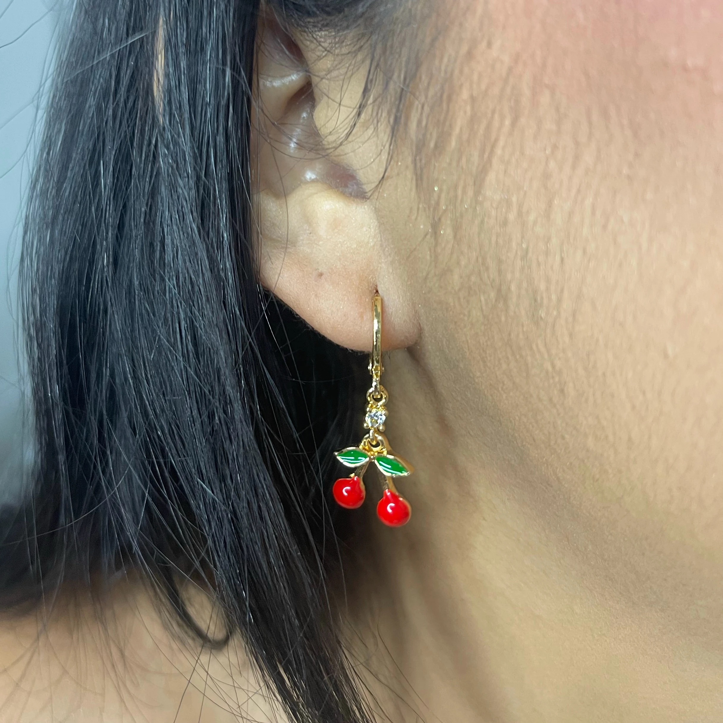 ARETES CEREZAS 2