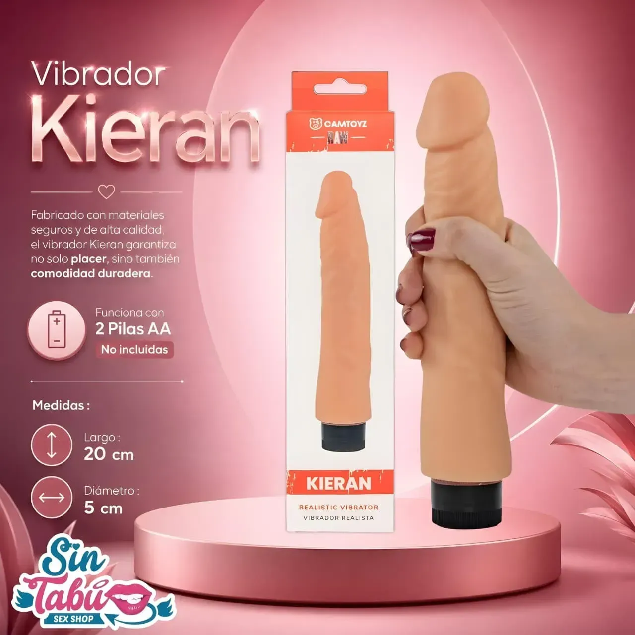 VIBRADOR KIERAN PRÓXIMAMENTE