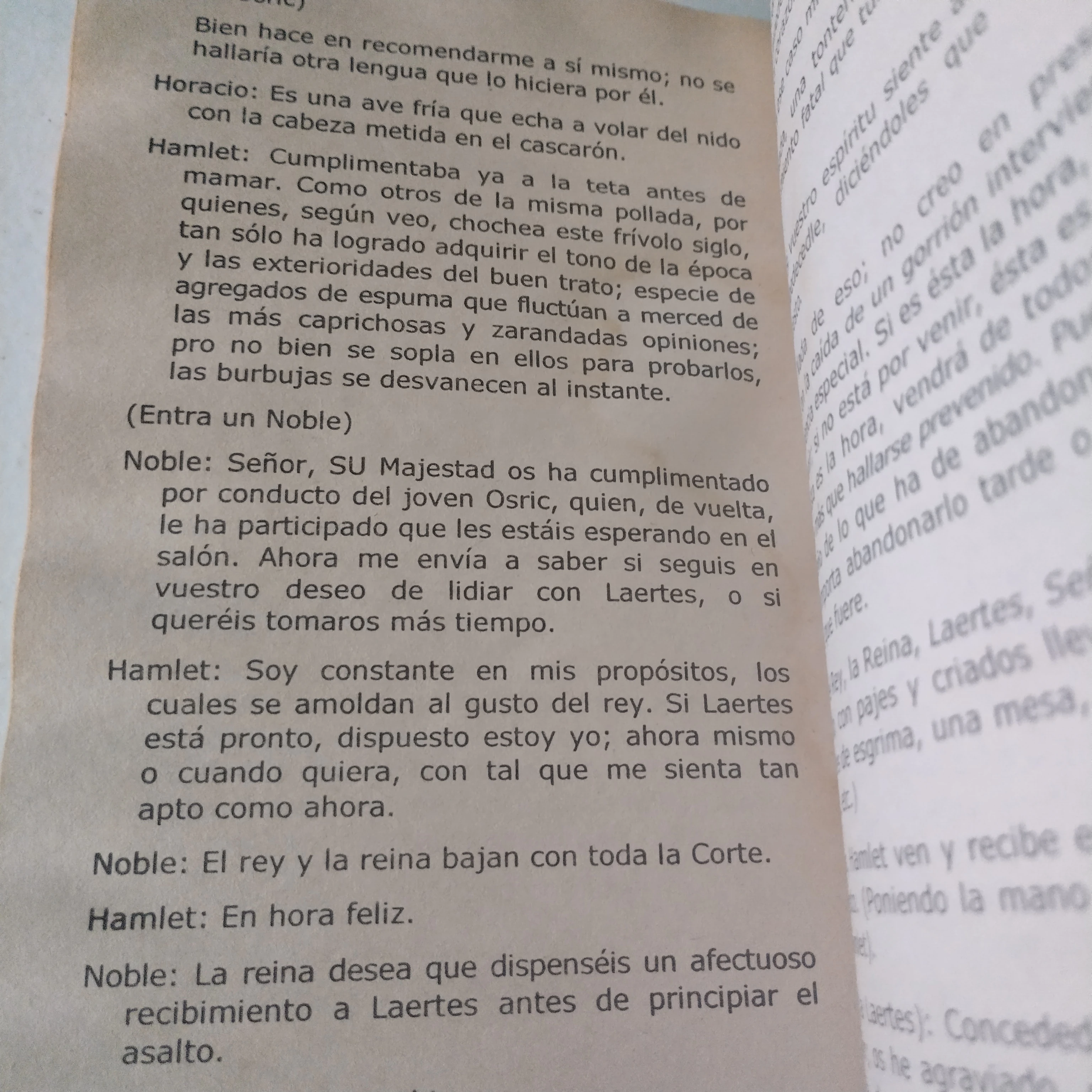 Hamlet, William Shakespeare, usado  3