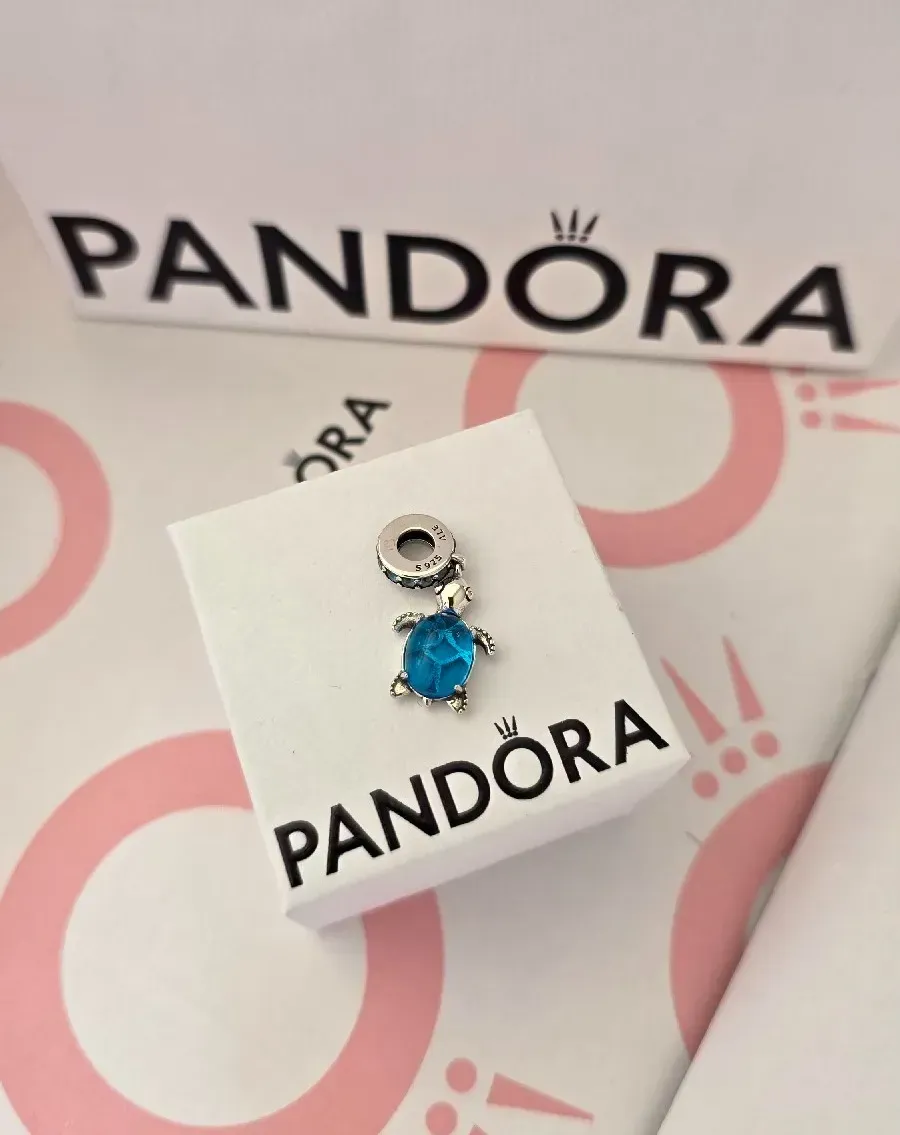 Pandora blue turtle charm