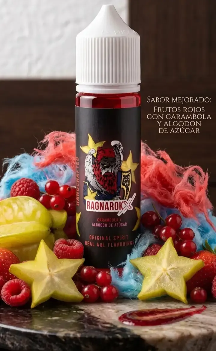Ragnarok X carambola y algodón de azúcar 30ml