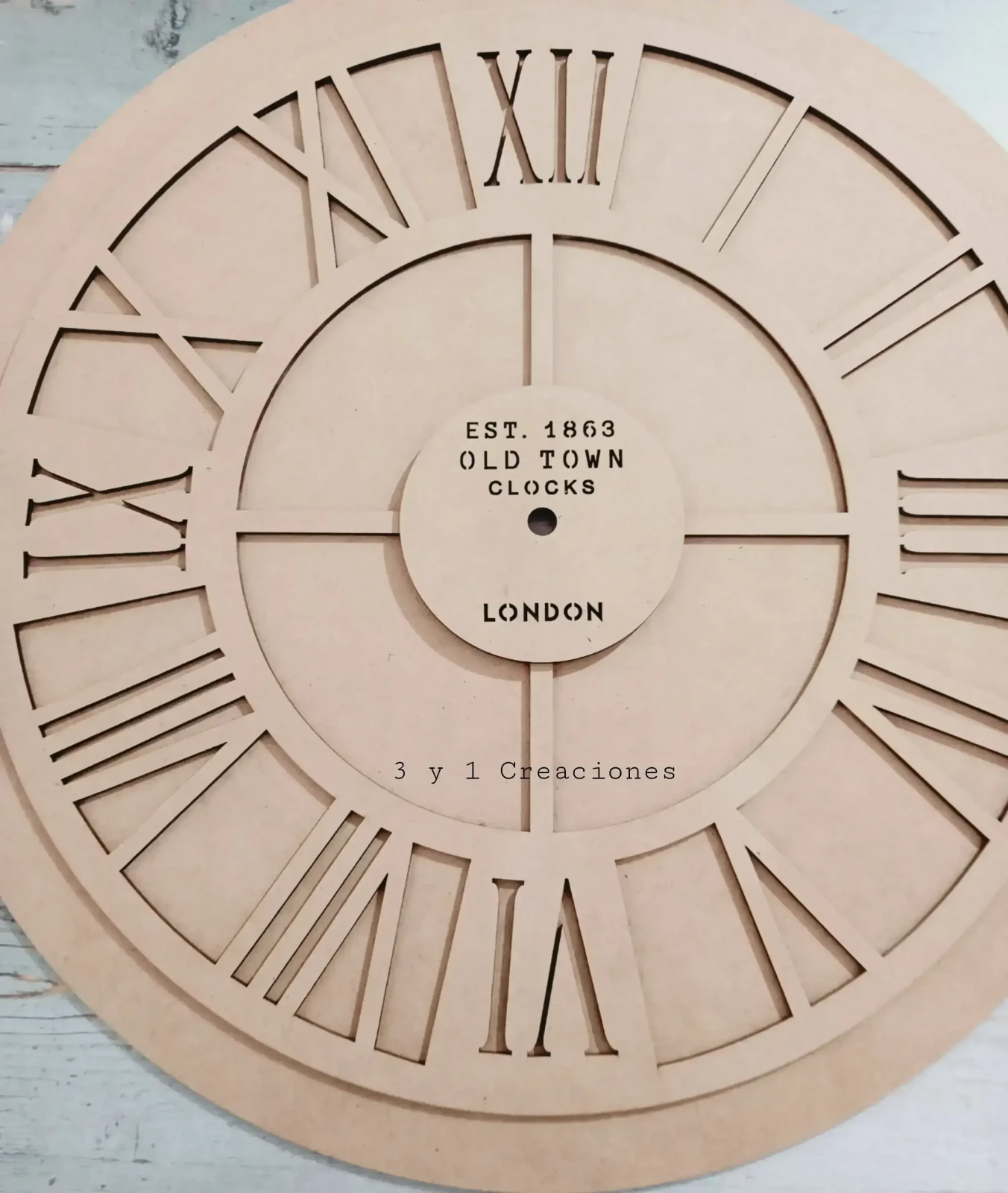 RELOJ INDUSTRIAL ROMANO 45 CM 2