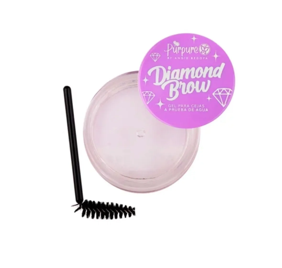 Gel De Cejas Diamond Brown Purpure