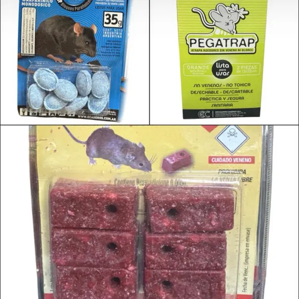 Venenos para Insectos y Roedores