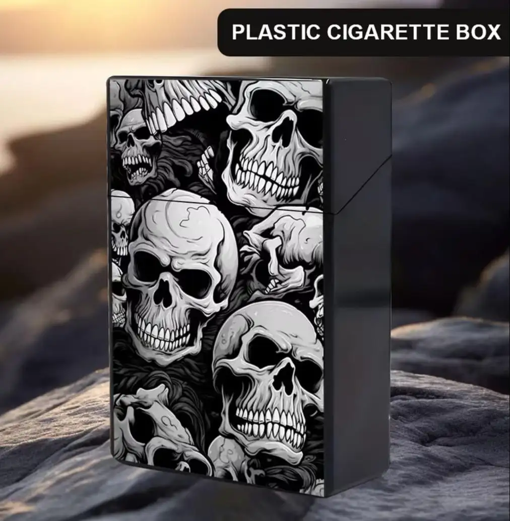 Cigarrera calaveras