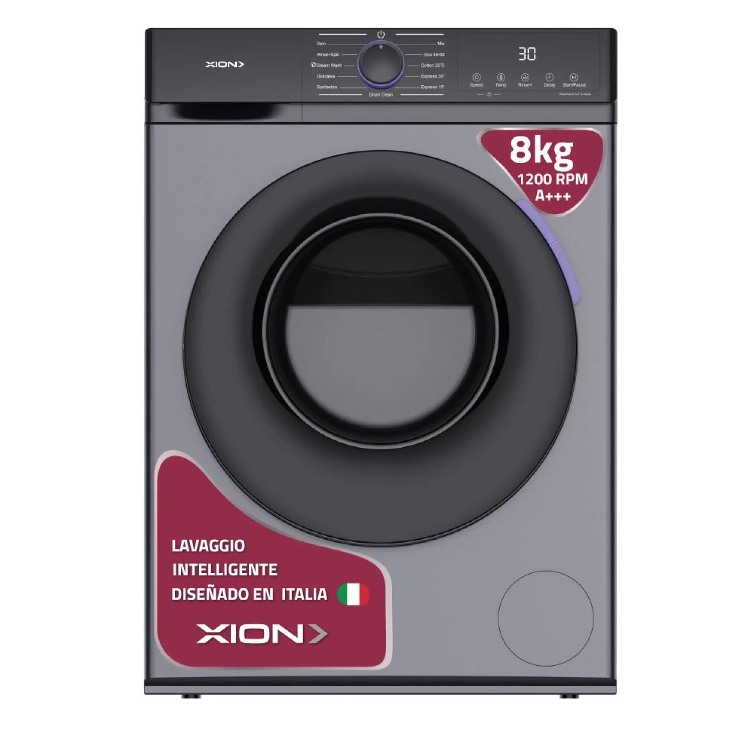 Lavarropa Frontal 8Kg Inverter 𝙓𝙄𝙊𝙉