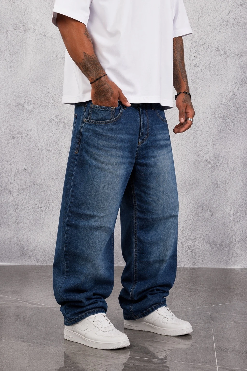 BAGGY CLASICO AZUL 