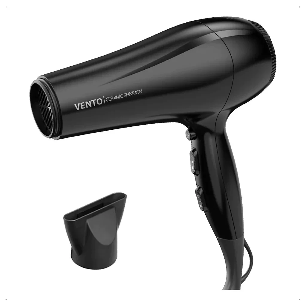 SECADOR DE PELO GAMA VENTO CERAMIC SHINE ION 2200W BOQUILLA 