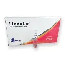 LINCOFAR 600 MG/ 2 ML LINCOMICINA PROFAR
