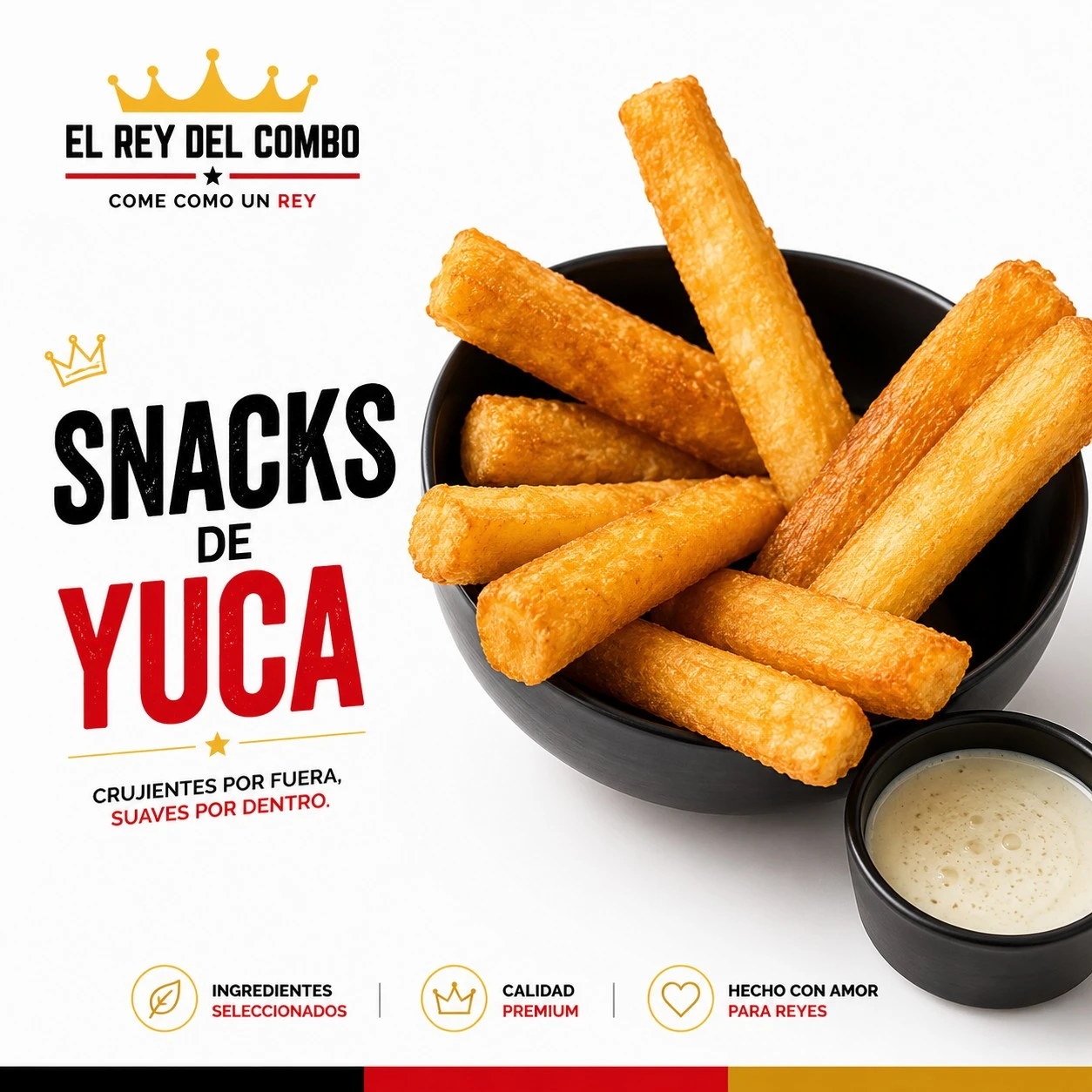 Snacks de yuca