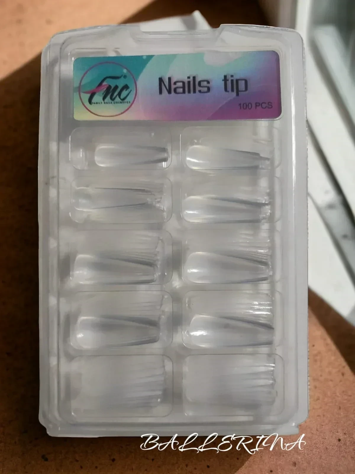 fnc caja uña nails tip ballerina