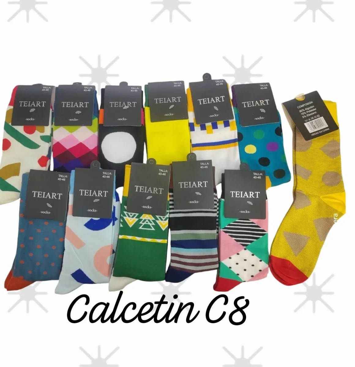 Calcetin caballero c8 2