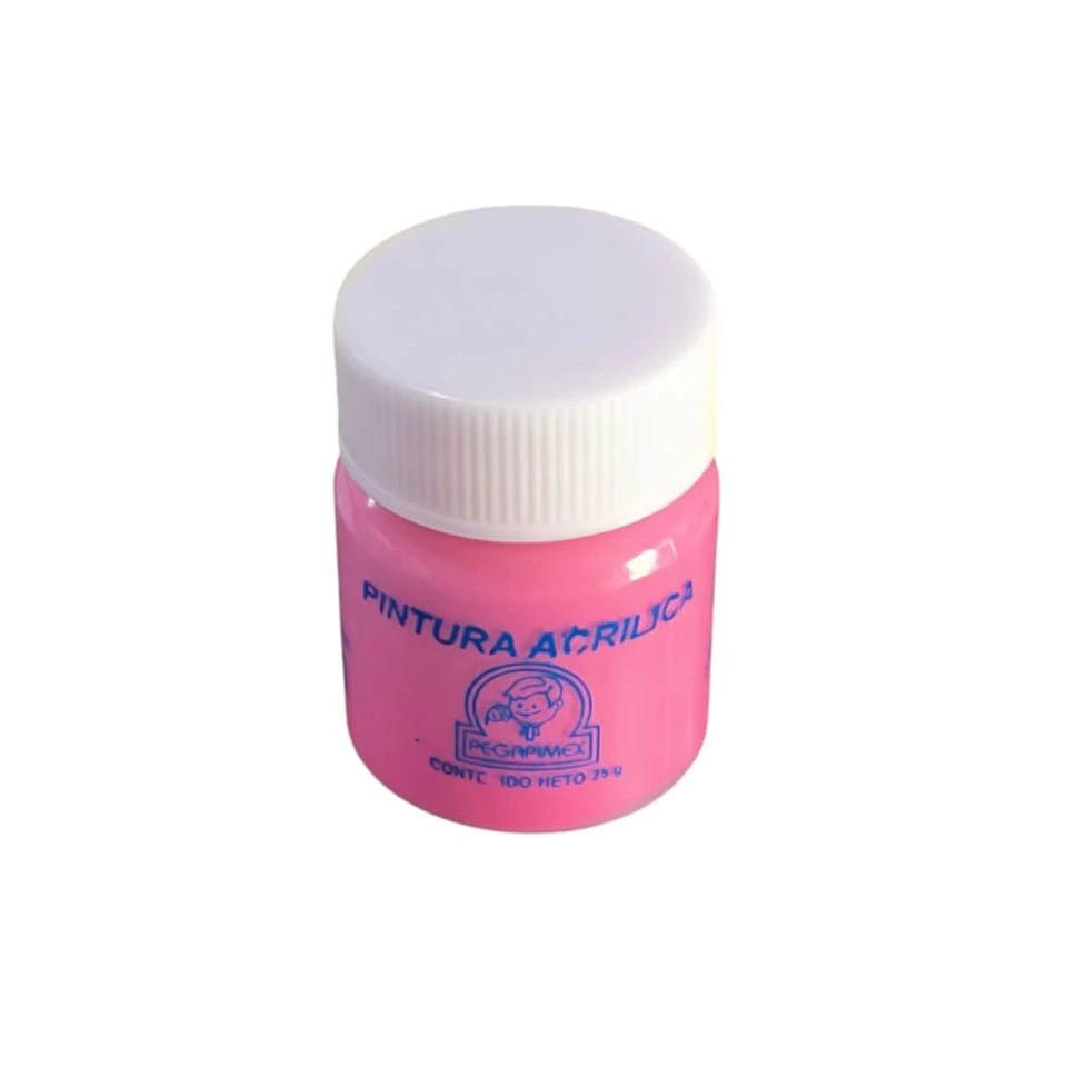 PINTURA 25 ML PEGAPIMEX ROSA MEXICANO