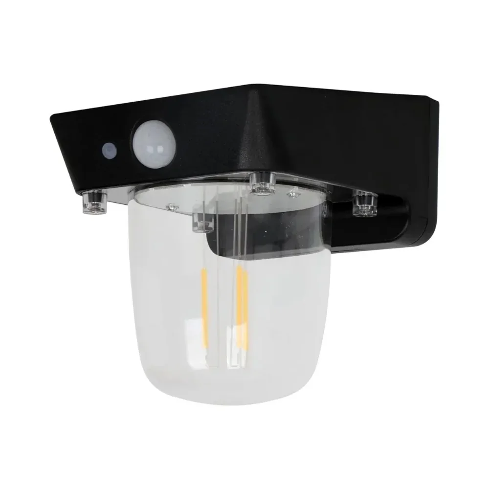 APLQUE LED PARED SOLAR LUZ CALIDA 3000K