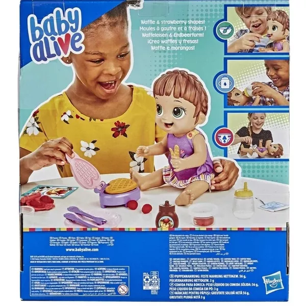 Baby Alive / Hasbro (bebe, come y ensucia pañal) 3