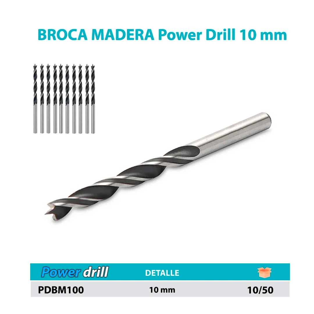 BROCA MADERA Power Drill 10 mm