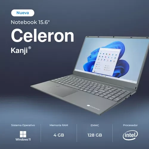 NOTEBOOK KANJI 15.6" CELERON