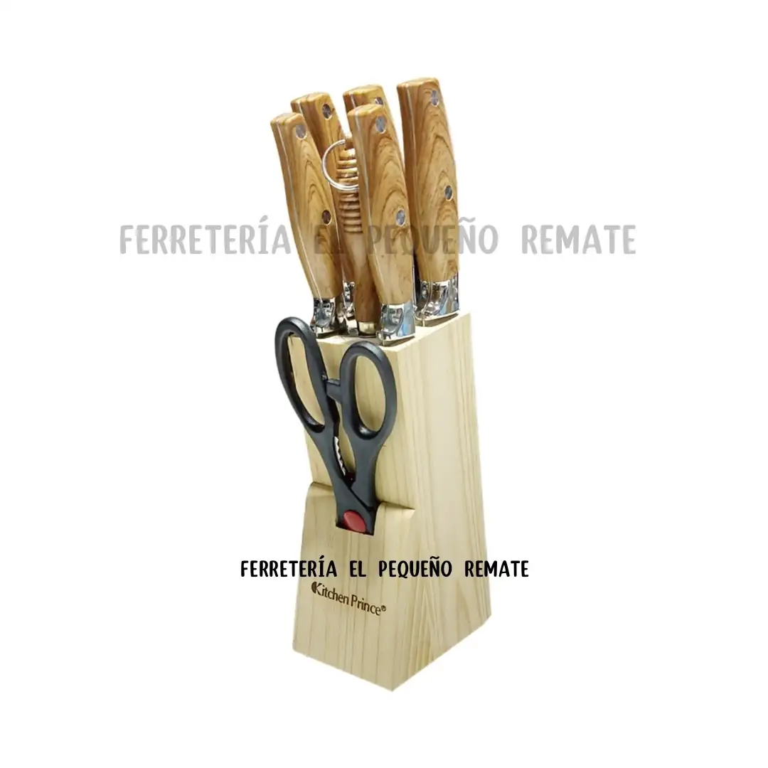 Set de cuchillos café 