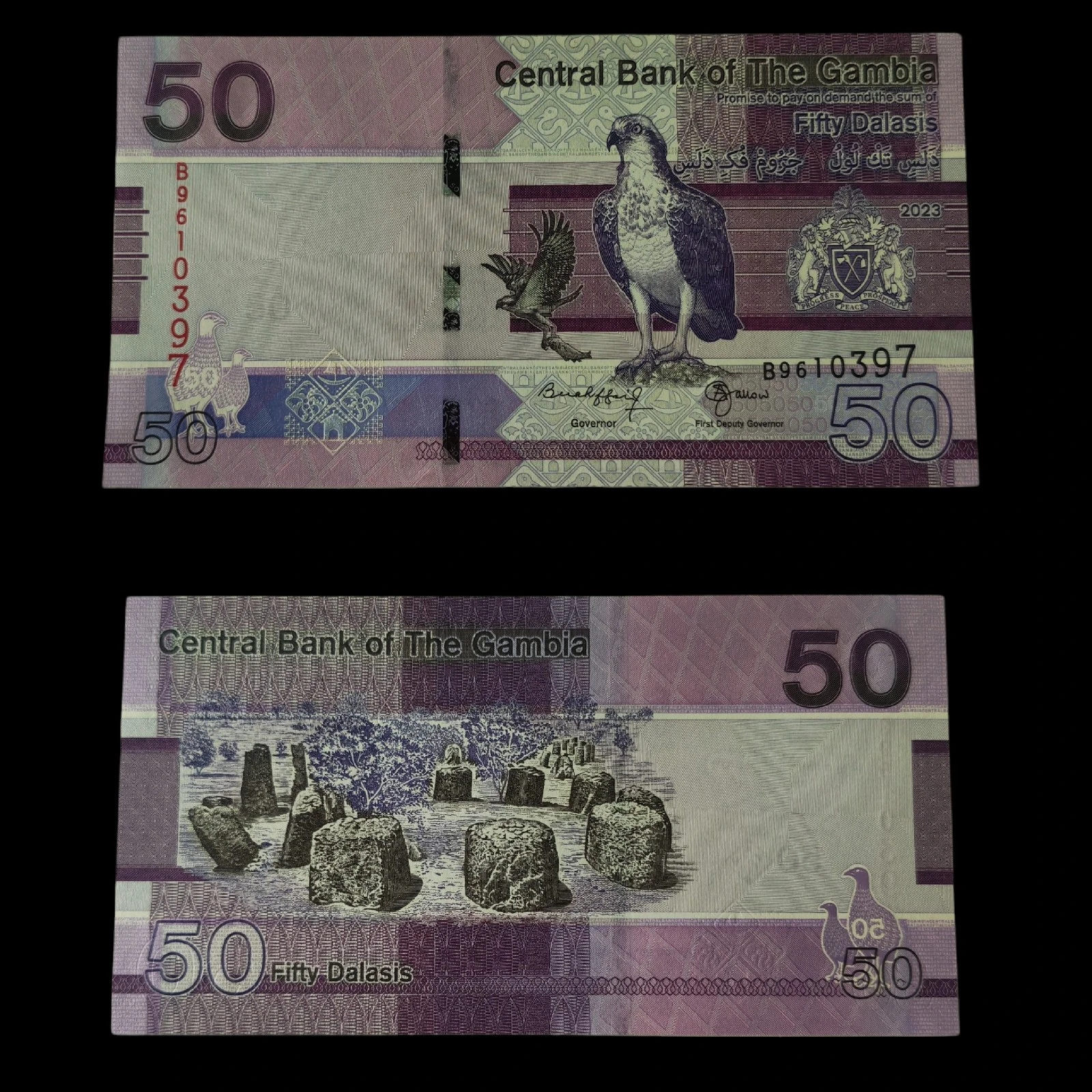 ° Gambia 50 Dalasis UNC