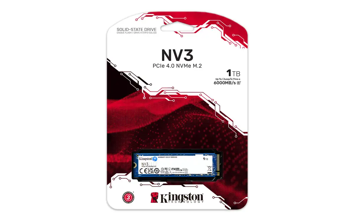 Kingston SSD 1000G NV3 M.2 2280